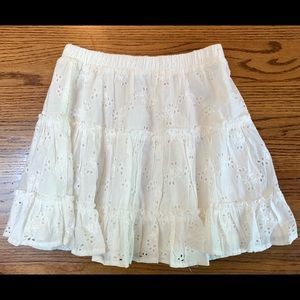 Princess Polly white skirt size 6